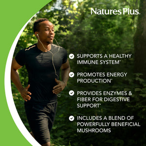 NaturesPlus SPIRU-TEIN GOLD, Vanilla - 1.03 lb - Plant-Based Protein Powder - Vitamins & Minerals for Energy - Vegetarian, Gluten Free - 13 Servings NaturesPlusBuy Supplements Australia