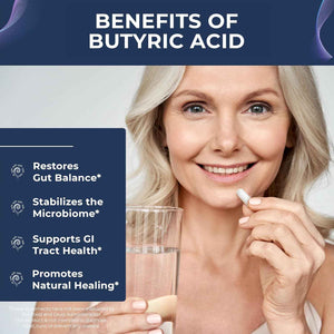 Optimal Gut & Immune Support, ProButyrate Butyric Acid Complex Gut Health Supplement (120 Capsules) and BerberActiv-QR Berberine Immune Support Supplement (90 Capsules) Bundle, Hypoallergenic Formula
