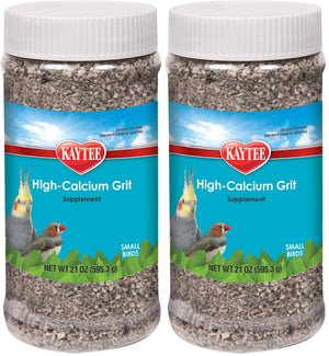 Kaytee Hi-Calcium Grit for Small Birds - Jar 21 oz - Jar