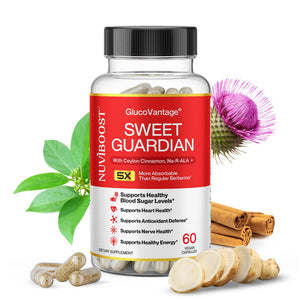 NUVIBOOST Super Dihydroberberine (GlucoVantage®) 200mg with Ceylon Cinnamon, Alpha Lipoic Acid, Selenium, Gymnema Sylvestre, Benfotiamine and Others for Overall Immunity. NUVIBOOSTBuy Supplements Australia