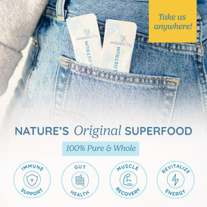 WONDERCOW Colostrum Supplement Powder for Gut Health, Immune Support & Wellness | Natural IgG Pure Whole Bovine Colostrum Superfood, Unflavored, 30 Servings WONDERCOWBuy Supplements Australia