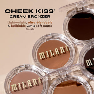 Milani Cheek Kiss Cream Bronzer, 110 - Hey Honey, Vegan & Cruelty-Free, Made in Korea, Lightweight Glow, Soft Matte Finish MilaniBuy Supplements Australia