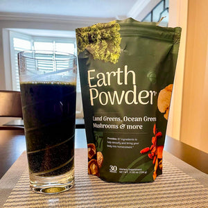 Earth Powder Daily Foundational Nutrition Supplement with 28 Greens & 10 Mushrooms | 87 Nutrients for Energy, Gut Health & Mental Clarity Earth Powder buy supplements Au