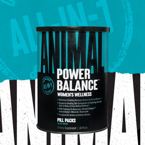 Animal Power Balance – Women's Alpha F Comprehensive Formula – Supports Hormonal Balance, Complexion, Hair, Nails, Mood and Stress, Intestinal Health, & Bone and Joint Health – 30 Packs Animal buy supplements Au