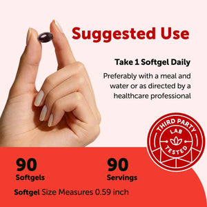 Micro Ingredients Astaxanthin 24mg Per Serving with MCT Oil, 60 Softgels - 2 Month Supply. Natural Microalgae Sourced Astaxanthin Supplement. Easy-to-Swallow. Non-GMO, Gluten Free, Soy Free.