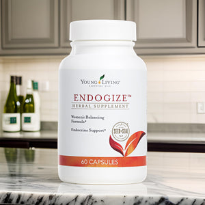 Young Living - EndoGize 60 Capsules | Hormonal Health & Endocrine System Support with Essential Oils | Daily Herbal Supplement for Women's Wellness & Balancing Formula Young Living buy supplements Au