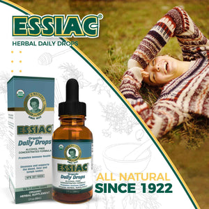 Essiac All-Natural Tea Powder & Organic Wild-Crafted Daily Drops | Detoxify Liver, Blood & Lymph Node Essiacย buy supplements Au