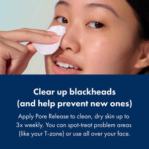Hero Cosmetics Pore Release Blackhead Clearing Solution, Exfoliating 2% Salicylic Acid Toner Featuring AHA, BHA, and PHA