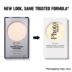 Revlon PhotoReady Blurring Face Powder, Longwear, Flawless Finish, Packaging May Vary, 001 Translucent