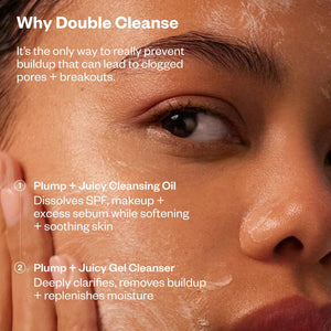 Kosas Plump + Juicy Comfy Clean Gel Cleanser –Hydrating Face Wash for All Skin Types, Deep Clean & Moisturize, Soap & Sulfate Free, with Hyaluronic Acid, Panthenol & Beta Glucan KosasBuy Supplements Australia