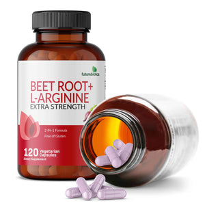 Futurebiotics Beet Root + L-Arginine, Non-GMO, 120 Vegetarian Capsules