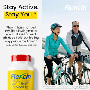Flexcin Extra Strength Joint Formula with CM8 (Cetyl Myristoleate) - Joint Supplements for Men and Women with Glucosamine, MSM, Collagen Type II - 120 Capsules FlexcinBuy Supplements Australia