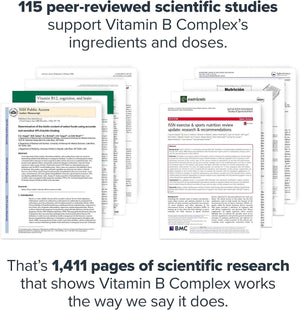 LEGION Vitamin B-Complex (120 Capsules) - Vitamin B Complex with Choline and Inositol Supports Mood & Liver Function - Vegan B Complex Vitamins Support Energy Metabolism & Muscle Function