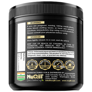 Red Vine Leaf Extract 15000mg Beet Root 3000mg Organic Green Tea 3000mg Supplement & More - Support Heart Health, Strength, Immune System & Body Management - 120 Vegan Capsules for 2-Month Supply NUQIITBuy Supplements Australia