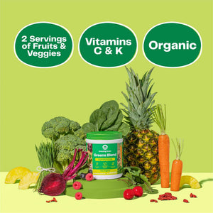 Amazing Grass Greens Blend Superfood: Super Greens Powder Smoothie Mix for Boost Energy, 30 Servings & Nature Fuel Power Beets Powder, Beet Root Powder, Support Natural Energy, 30 Servings