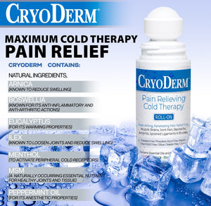 CryoDerm 4 oz Spray Cold Therapy (6 Pack) CryoDermBuy Supplements Australia
