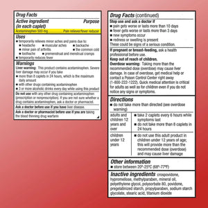 Quality Choice Easy Open Extra Strength Pain Relief, Acetaminophen 500mg Extra Strength, Pain Reliever and Fever Reducer for Headache, Backache, Toothache and Muscle Aches, 150 Count Bottle. Quality ChoiceBuy Supplements Australia