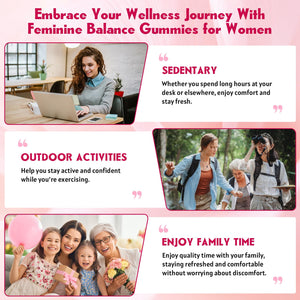 JIANKYTZ (2 Pack) Sugar Free Premium Feminine Balance Gummies for Women - Vaginal Health, Antioxidant, Digestive Health, PH Balance Support, Vaginal Probiotics for Women Gummies, Max Absorption JIANKYTZBuy Supplements Australia