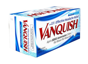 Vanquish Extra Strength Pain Reliever Caplets-100 ct. (Pack of 3) VanquishBuy Supplements Australia