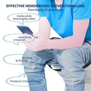 Wowday Flushable Hemorrhoid Wipes | Maximum Strength Witch Hazel Wipes | 56 Count Fragrance Free Adult Hemorrhoids Medicated Witch Hazels Wipe for Butt Hemorrhoidal Itch WowDayBuy Supplements Australia