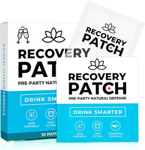 Party - Wake Up Refreshed & Energized - 100% Natural Ingredients Patch, Individually Wrapped, Skin-Friendly & Waterproof, Enhanced Morning Formula - 10 Pack