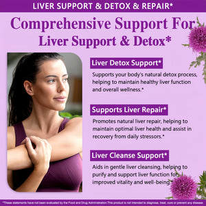Liver Cleanse Detox & Repair Drops - Liquid Liver Support Tincture with Milk Thistle, Dandelion, Artichoke, TUDCA, NAC, Chanca Piedra - 15-in-1 Advanced Liver Detox Health Supplement - Vegan, Non-GMO HZZYPLANT buy supplements Au