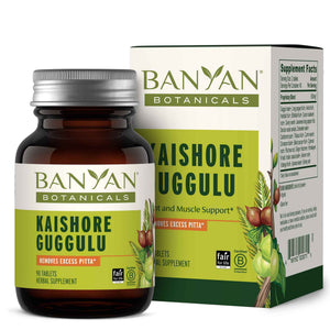 Banyan Botanicals Kaishore Guggulu - Organic Joint Support Supplement - Traditional Blend that Supports Healthy Joints, Muscles, and Connective Tissue* - 90 tablets - Non-GMO Sustainably Sourced Vegan