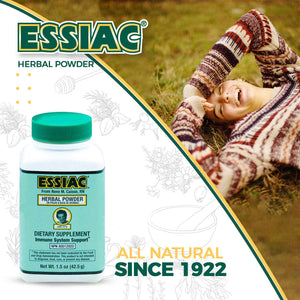 Essiac PowderESSIAC Original Herbal Tea Powder - 1.5 oz Bottle - Powerful Antioxidant Blend to Help Promote Overall Health & Well-Being - Original Formula from 1922 (1)