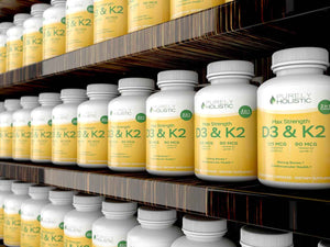 Vitamin D3 K2, 150 Servings, 5000iu D3 + 90mcg K2, Bone & Immune Support - Energy & Heart Health Support, High Absorption & Non-GMO, Once-Daily Vitamin Supplement, 150 D3K2 Capsules (5 Month Supply)