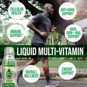 MBS Biotechnology Liquid Multivitamin for Adults – Complete High-Absorption Daily Vitamin with Superfoods, CoQ10, B-Complex, Turmeric & PQQ – Immune & Energy Support – Berry Flavor, 17 oz MBS BiotechnologyBuy Supplements Australia