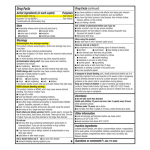 GoodSense Dual Action Acetaminophen and Ibuprofen (NSAID) Tablets, 250 mg/125 mg, Back Pain, 36 Count GoodSenseBuy Supplements Australia