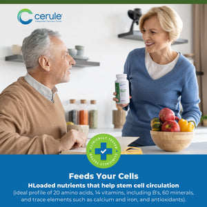 Cerule StemEnhance Ultra Natural Stem Cell Support Supplement – Freshwater Microalgae and Marine Macroalgae Extracts for Cellular Renewal, Immune Function, Energy, and Tissue Recovery – 60 Capsules CeruleBuy Supplements Australia
