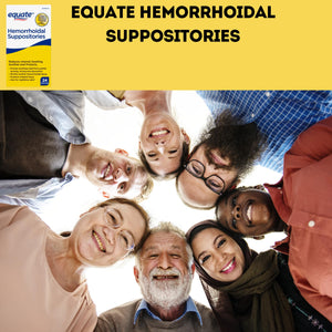 Equate Hemorrhoidal Suppositories 24 Ct Pack of 01 24 Total + me Gusta Sticker ME GUSTA SHOPBuy Supplements Australia