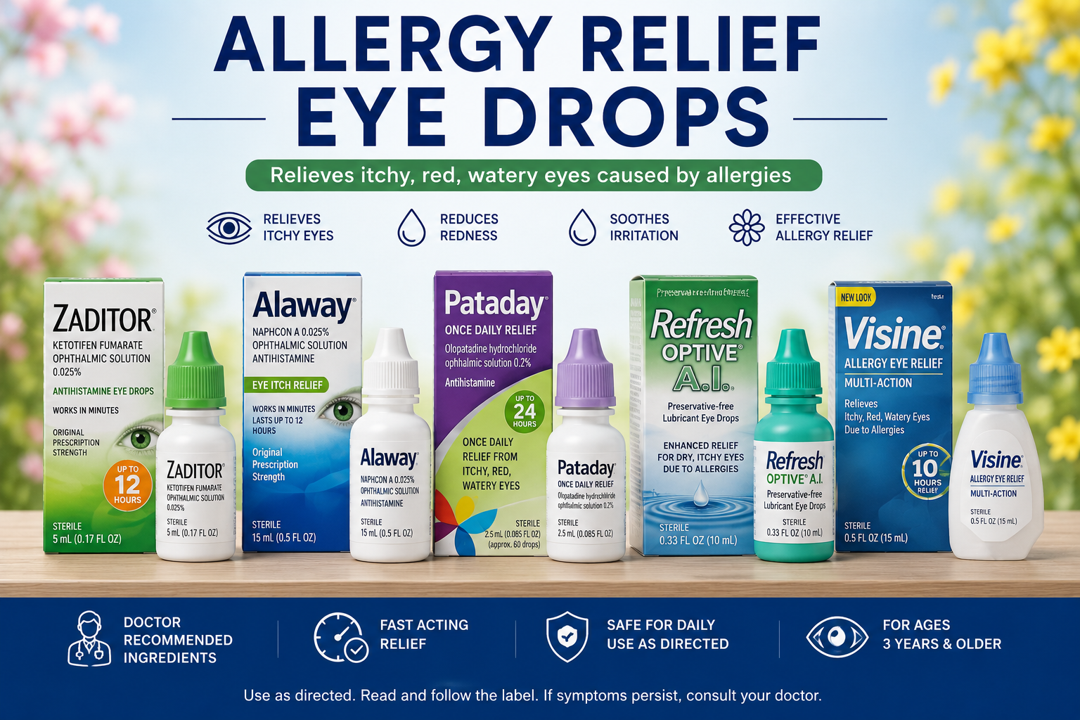 Allergy Relief Eye Drops