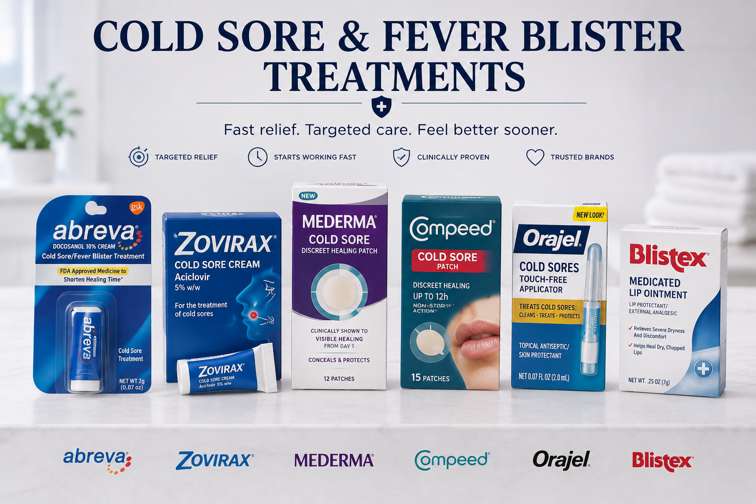 Cold Sore & Fever Blister Treatments