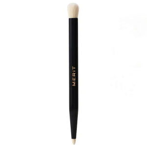 MERIT - Double-Sided Eyeshadow Brush - Dual-Ended Makeup Brush for Precise Application, Blending, and Smooth Pigment Distribution - Soft Synthetic, Vegan & Travel-Friendly GenericBuy Supplements Australia