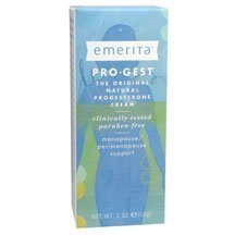 Emerita - Pro-Gest Cream, Paraben Free 2 Oz ( Multi-Pack)