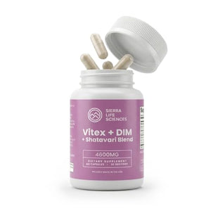 SIERRA LIFE SCIENCES Hormonal Balance Blend for Women – Vitex, DIM, Shatavari + Adaptogenic Support – Menstrual & Menopause Relief – Vegan, Clean-Label Formula – 4600mg – (Pack of 2) SIERRA LIFE SCIENCES buy supplements Au