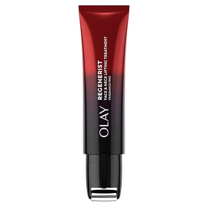 Olay Regenerist Neck and Face Roller – Firming Neck Cream & Anti-Aging Moisturizer with Hexa-Repair Complex and NAD+ (1.7 oz)
