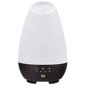 HealthSmart Essential Oil Diffuser, Cool Mist Humidifier and Aromatherapy Diffuser, FSA HSA Eligible with 500ML