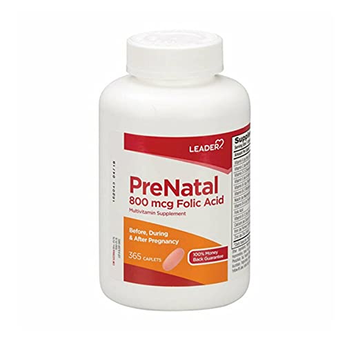 Leader PreNatal Vitamins, 365 Caplets