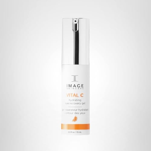 IMAGE Skincare VITAL C Hydrating Eye Recovery Gel (0.5 fl oz) - Anti-Aging Treatment with Vitamin C & Peptides