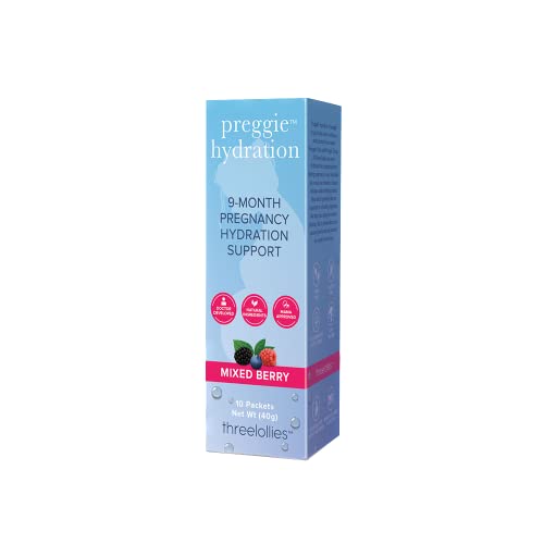Three Lollies Preggie Hydration Sticks – Doctor Developed Electrolyte Packets