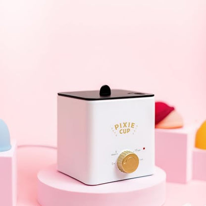 Pixie Menstrual Cup & Disc Boiler Sterilizer - Easily Submerge & Clean Your Period Cup in Boiling Water