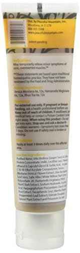Peaceful Mountain Arnica Plus Homeopathic Gel - Natural Homeopthic Gel for Sore or cramping Muscles - 2oz