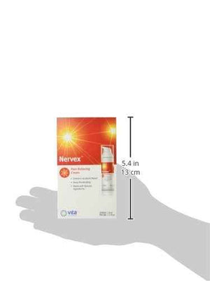 Vita Sciences Nervex Powerful Neuropathy Cream: Advanced Natural Relief for Peripheral Neuropathy, Fibromyalgia, and Fast Comfort Treatment for Feet, Hands, Legs, and Toes