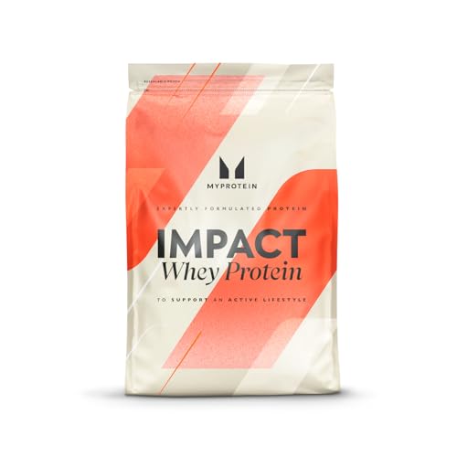 Myprotein Impact Whey Protein Blend, Vanilla, 2.2 lbs (40 Servings)