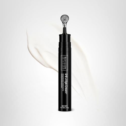 Revision Skincare D·E·J Eye Cream® (0.5 fl oz) - Advanced Anti-Aging Treatment with Cooling Metal Applicator