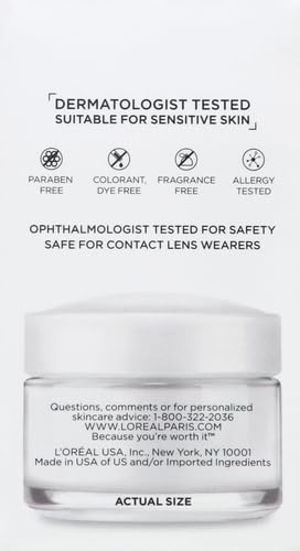L'Oreal Paris Revitalift Anti-Wrinkle & Firming Eye Cream (0.5 oz) - Pro-Retinol Treatment for Dark Circles & Fragrance-Free Formula