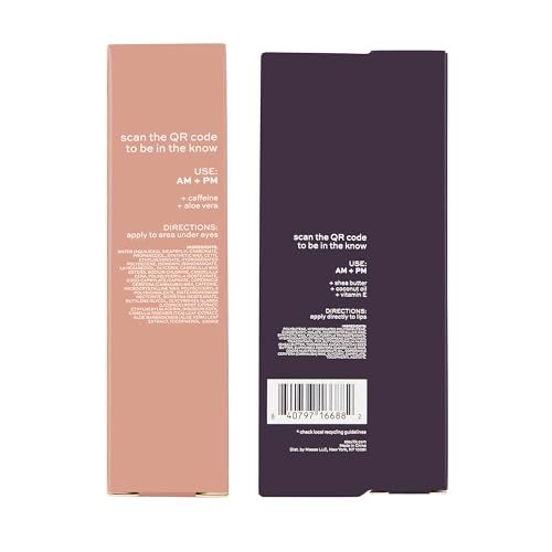ITK Skincare Gift Set - Aloe Vera Eye Stick & Shea Butter Lip Balm Duo